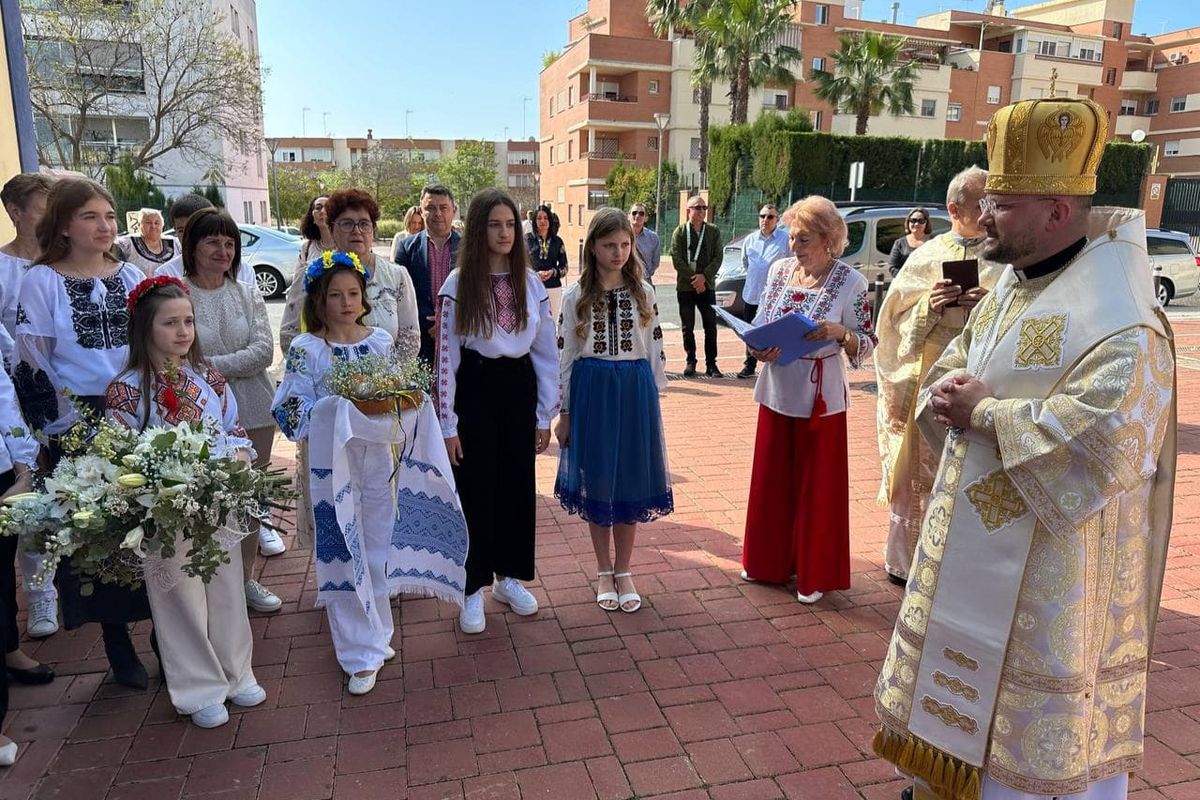 Владика Степан Сус відвідав українські громади в Іспанії