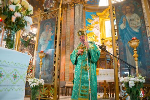 «Святий Дух не лише зійшов тоді — Він діє і сьогодні», — єпископ Григорій Комар