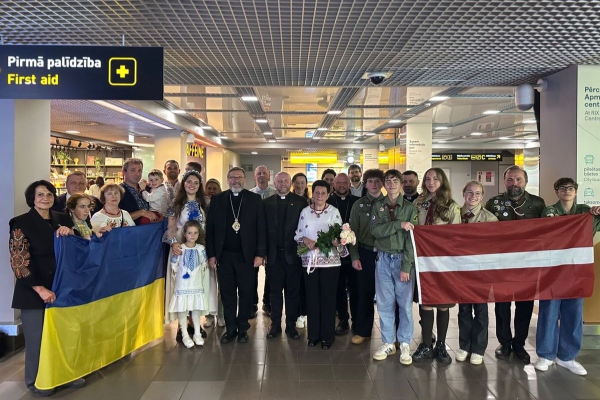 Блаженніший Святослав розпочав душпастирський візит до Латвії