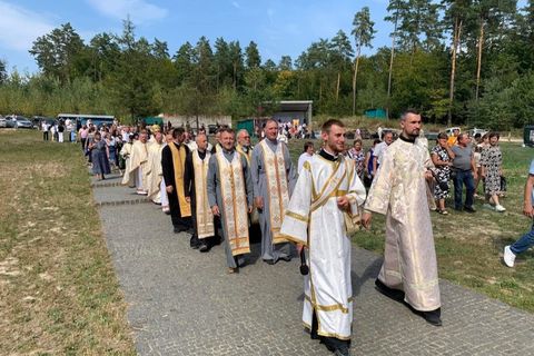 У молитві за захисників і зцілення ран війни відбулася щорічна осіння проща до Заглини