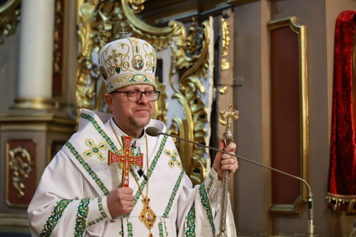 «Воскресіння — це Божа перемога, якій нема нічого рівного», — єпископ Володимир Груца у Квітну неділю