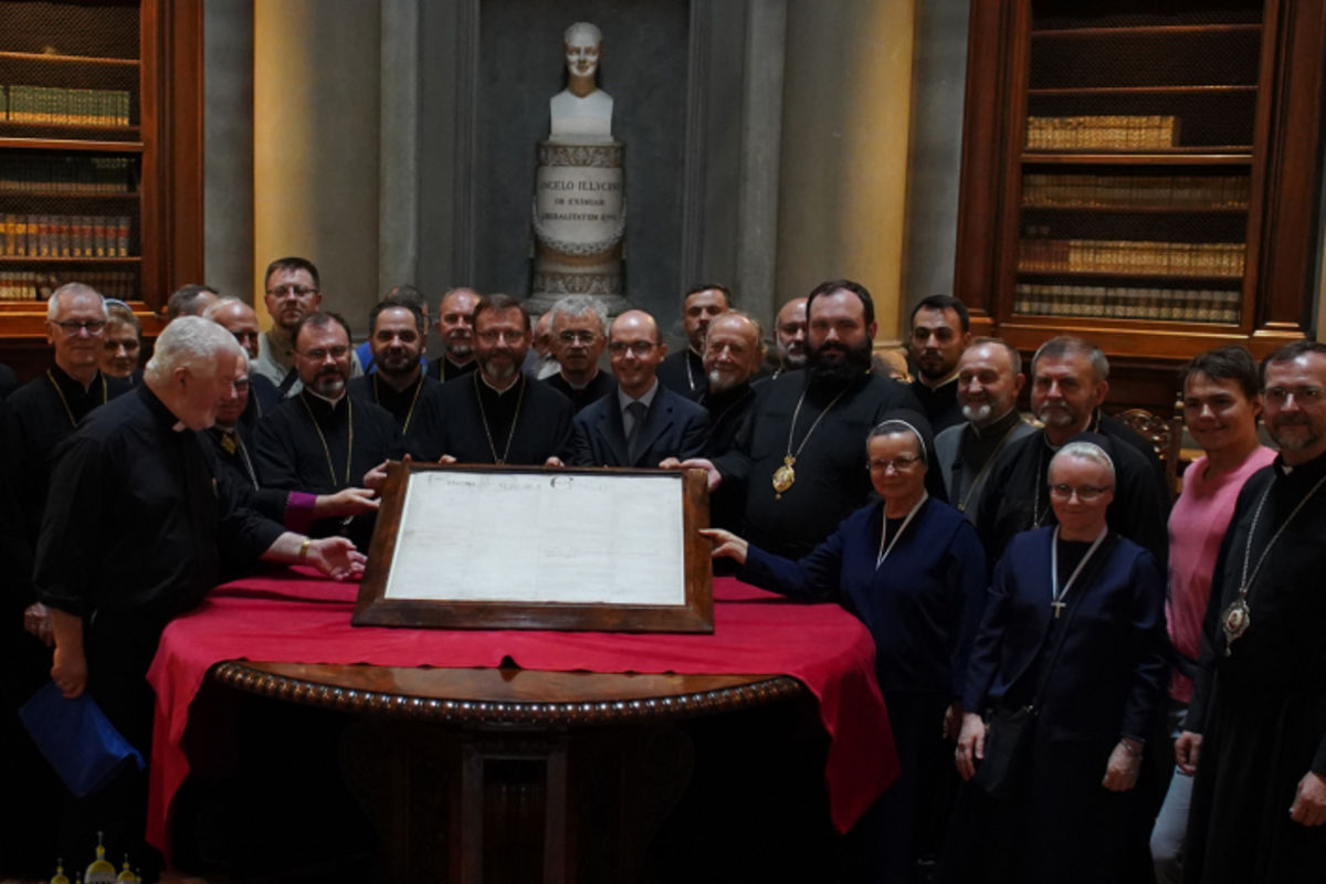 Глава УГКЦ з єпископами Синоду УГКЦ розпочали візит до Флоренції