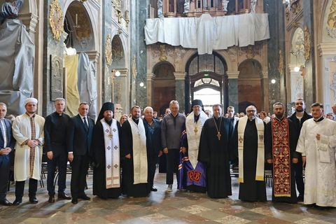 Єпископ Володимир Груца очолив загальноміську екуменічну молитву з нагоди 770-річчя Львова