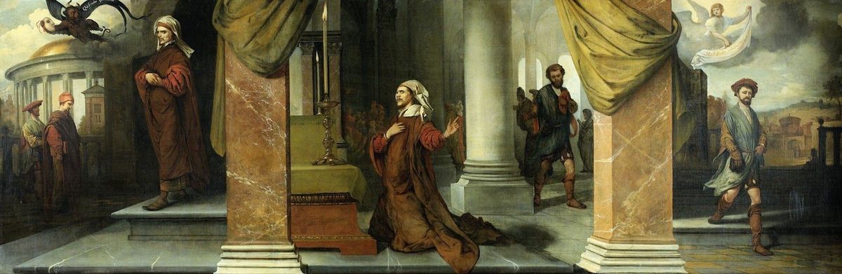 Баррент Фабрісіус, Митар і фарисей, 1661 рік