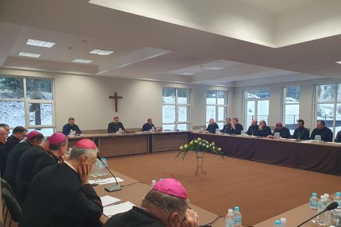 У Брюховичах відбулася братерська зустріч між греко-католицькими та римо-католицькими єпископами України