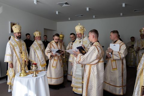 Блаженніший Святослав освятив простір для формації семінаристів у Старуні