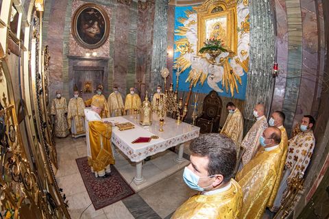 Українська парафія святих Сергія і Вакха в Римі за участі владики Іринея Білика відсвяткувала свій престольний празник