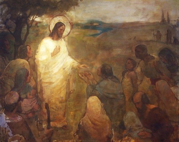 Дж. Кірк Річардс (J. Kirk Richards), Ісус зцілює багатьох.