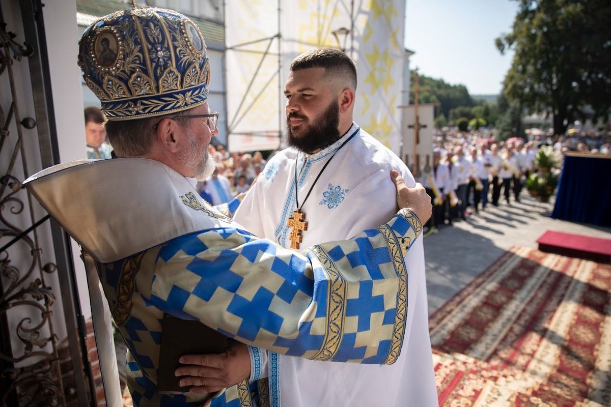 В Уневі Блаженніший Святослав висвятив священника — монах-студит служитиме військовим капеланом