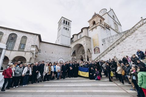 У базиліці Святого Франциска в Асижі молилися за справедливий мир в Україні