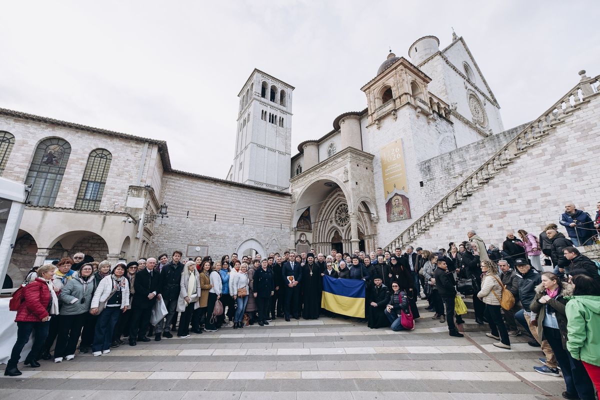 У базиліці Святого Франциска в Асижі молилися за справедливий мир в Україні