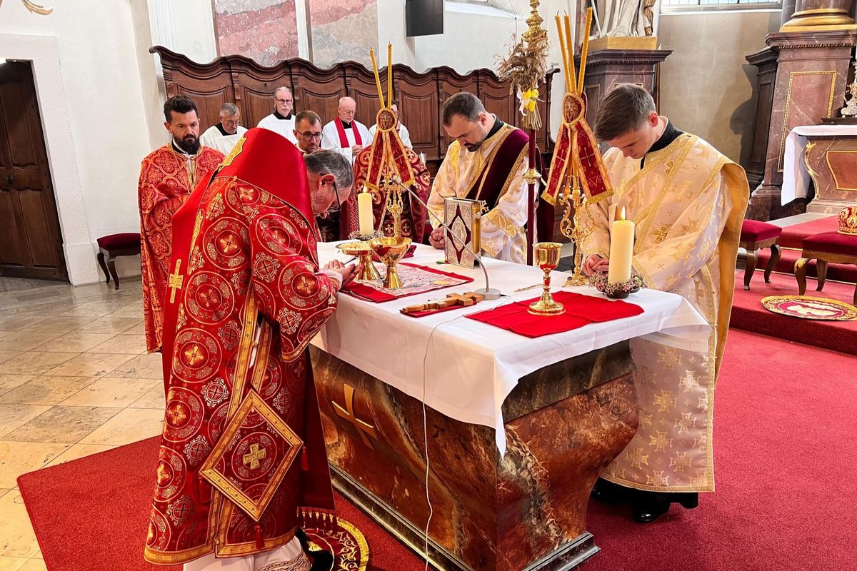 У Фульді єпископ Богдан Дзюрах рукоположив нового диякона