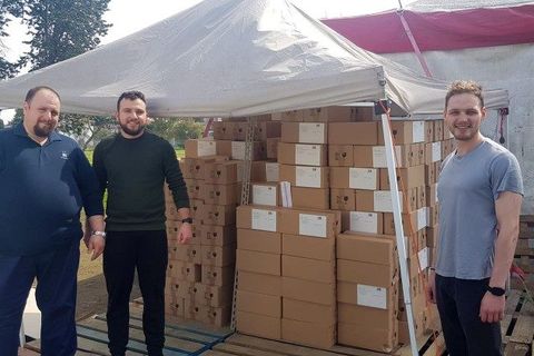 До України прибув черговий гуманітарний вантаж від Папи Римського