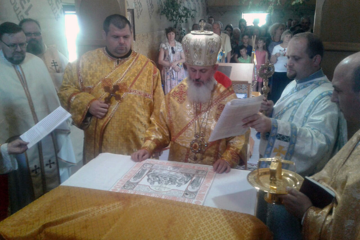 Перший у світі храм на честь священномученика Василія Величковського посвячено у Ковелі
