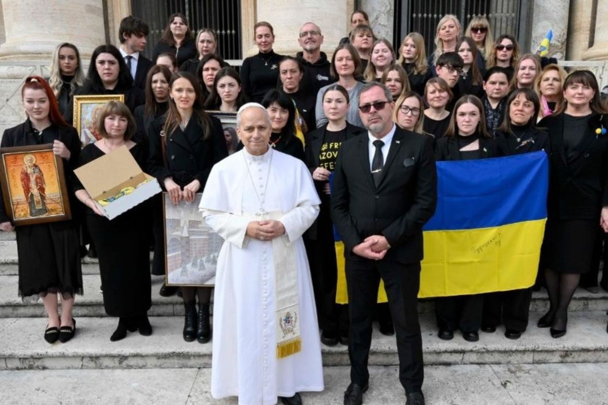 Родичі полонених і зниклих безвісти українців зустрілися з Папою Левом