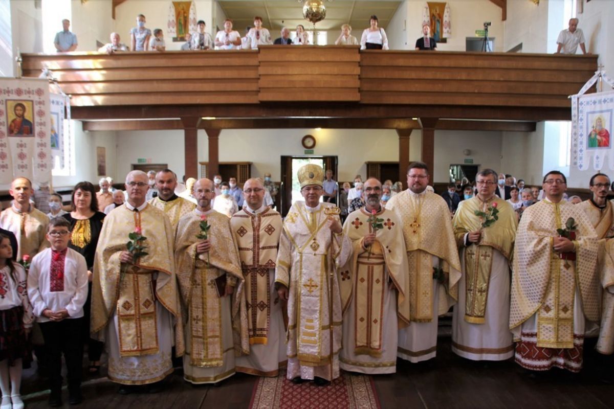 Митрополит Євген Попович під час 55-літнього ювілею парафії: «Наша церква — це плід вірності для Животворящого Хреста»