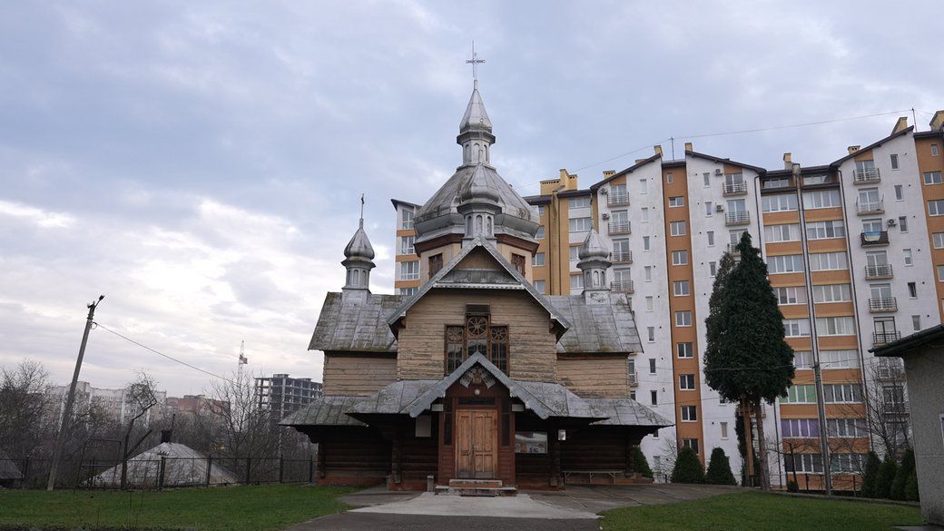 Храм Святого Дмитрія Солунського УГКЦ, Івано-Франківськ. Джерело фото: Суспільне Івано-Франківськ.