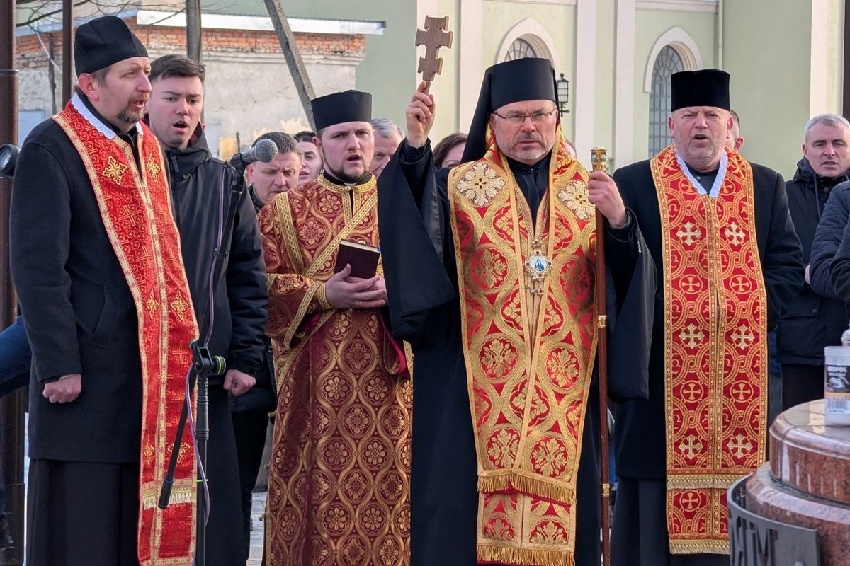 «Революція Гідності була духовним явищем», — єпископ Ярослав Приріз у День пам’яті Небесної сотні