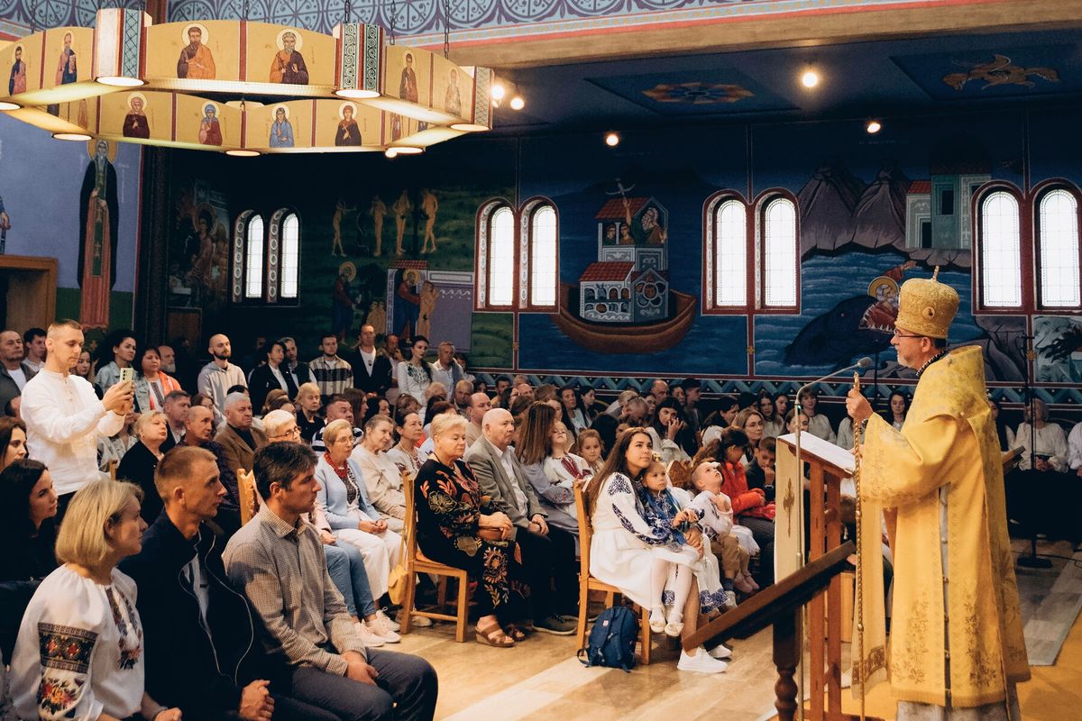 У День Незалежності владика Богдан Дзюрах звернувся до українців в Гамбурзі із закликом до милосердя і прощення