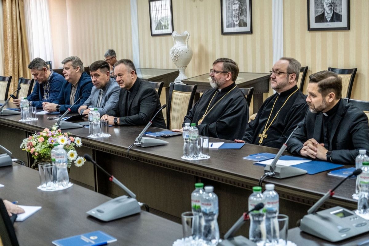 Глава УГКЦ окреслив гуманітарні виклики України на зустрічі із Всесвітнім об’єднанням біблійних товариств