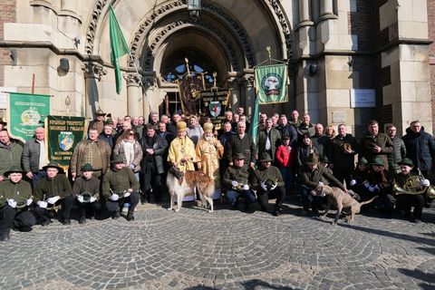 У Львові вшанували пам’ять мисливців-захисників України