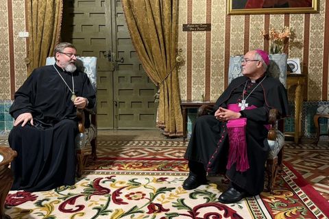 Члени Постійного Синоду УГКЦ зустрілися з архиєпископом Толедо та примасом Іспанії