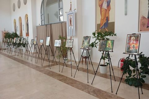 У Патріаршому соборі в Києві відкрилася виставка до 40-х роковин Чорнобильської катастрофи