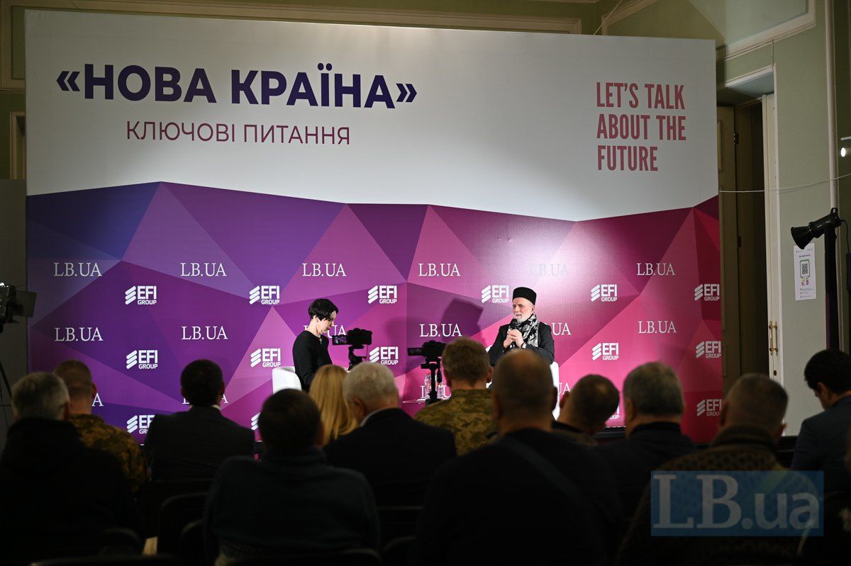 Архиєпископ Борис Ґудзяк і шеф-редакторка LB.ua Cоня Кошкіна