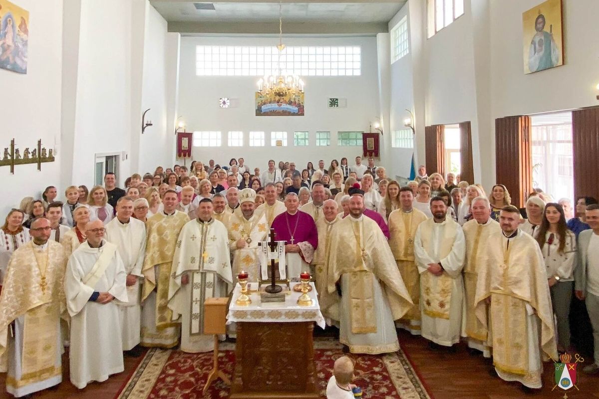Єпископ Григорій Комар освятив новий храм для української громади в Ліворно