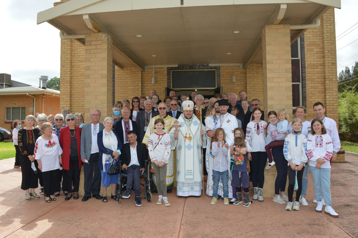 Владика Микола Бичок відвідав парафію Успiння Пресвятої Богородиці в Ардірі (Австралія)