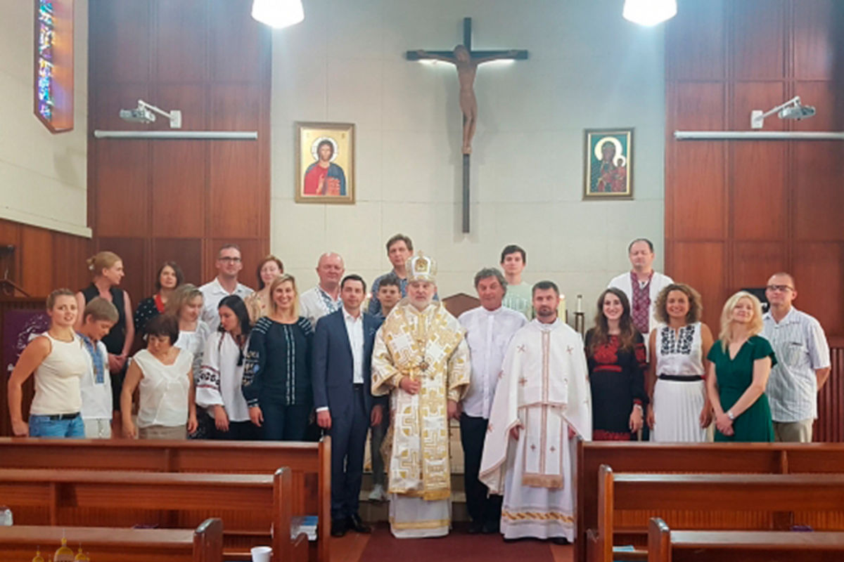 Перша Літургія на африканському континенті за участі владики Української Греко-Католицької Церкви