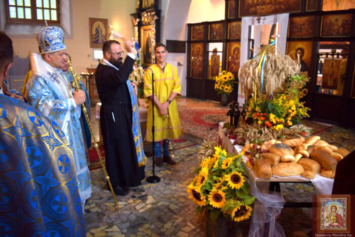 У Пєнєжні (Польща) відбулося Свято урожаю за участі владики Аркадія Трохановського