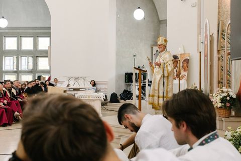 «Будьте готові до вічності кожної миті», — митрополит Борис Ґудзяк до студентів УКУ