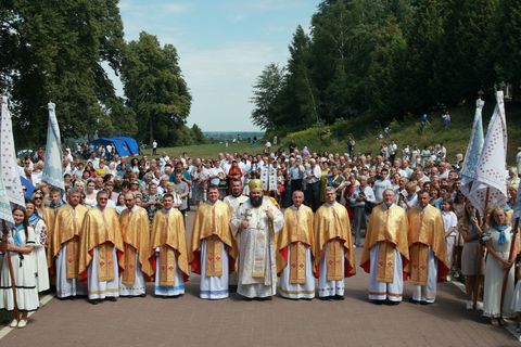 У Крехові вшанували Чудотворну ікону Божої Матері