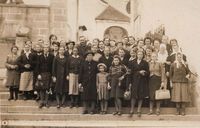 Отець Володимир Маланчук серед вірних.