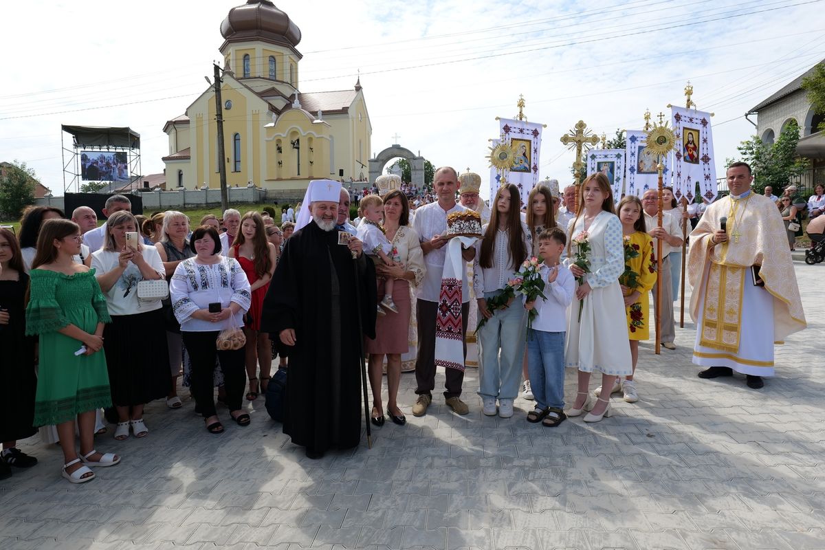 У с. Дроговиж під час прощі родин відбулося відкриття Паломницького осередку для сімей