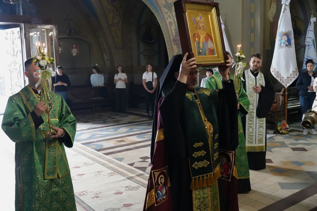 До Дрогобича прибула ікона з мощами святого рівноапостольного князя Володимира Великого