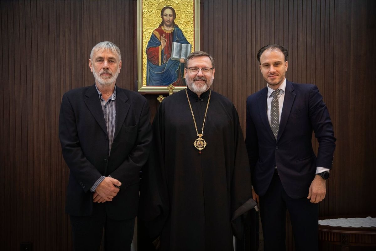Глава УГКЦ та Посол Чехії обговорили підтримку українських біженців і роль Церкви під час війни