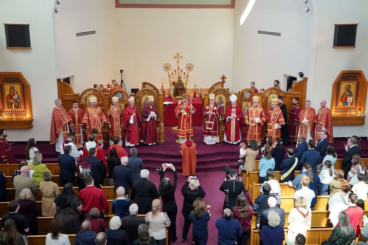 Постійний Синод розпочався 3 березня Архиєрейською Божественною Літургією у Вашингтоні