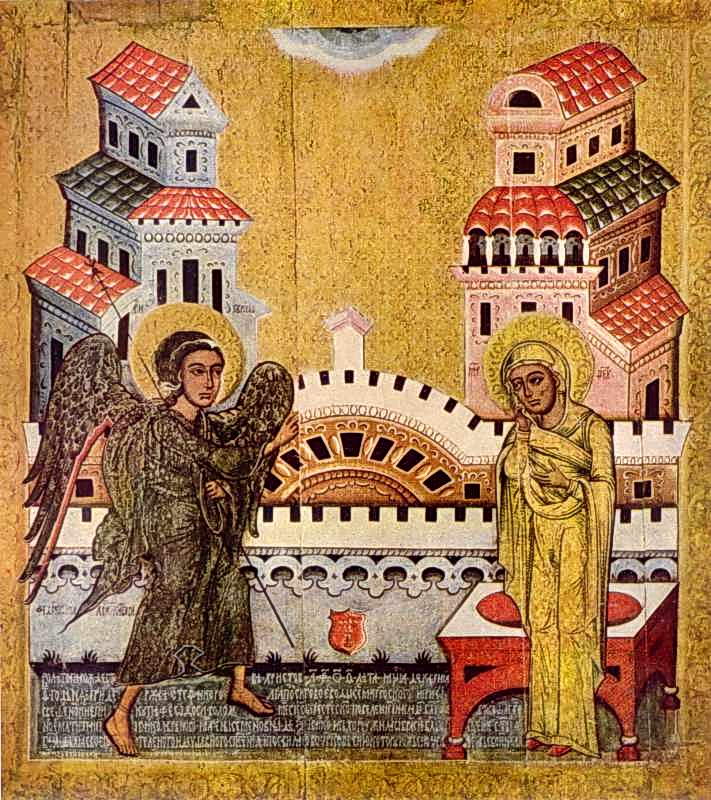 Федуско, "Благовіщення". Ікона 1579 року, смт. Іваничі