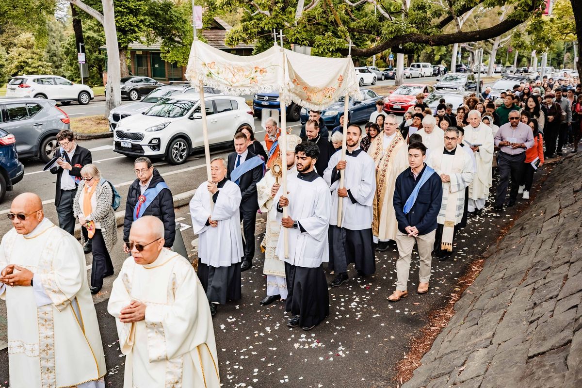 «Нехай Христос Цар царює в наших серцях, у наших родинах, у нашій Церкві та у нашому світі», — владика Микола кардинал Бичок