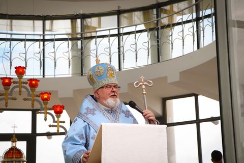 «Взір повноти нашого християнського життя міститься в житті Марії», — єпископ Тарас Сеньків у Гошеві