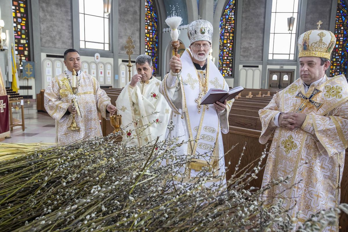Філадельфійська архиєпархія відсвяткувала Квітну неділю без участі вірних та з онлайн-трансляцією богослужіння
