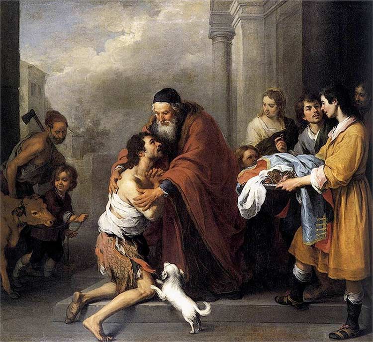 Мурілло Бартоломе Естебан, Повернення блудного сина, 1650-1654