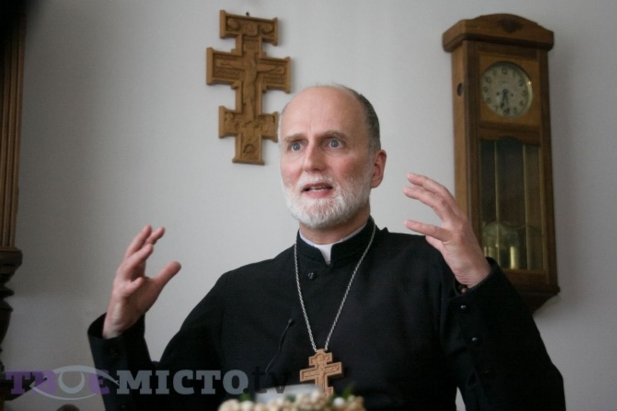 «Мене хвилює поширення матюків у текстах. Це насильство мови», — митрополит Борис Ґудзяк