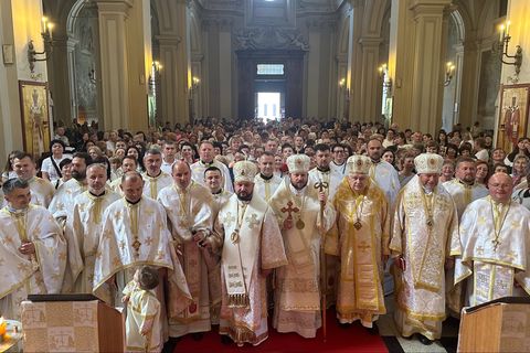 Паломництво надії: владика Микола кардинал Бичок очолив Літургію для паломників із Закарпаття