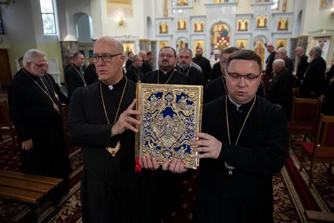 Розпочався Синод Єпископів УГКЦ 2026 року: владики помолилися до Святого Духа та склали синодальну присягу