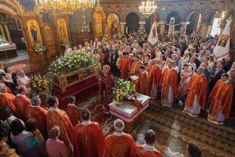 У Жовкві молитовно вшанували пам’ять покровителя міста — святого мученика Партенія