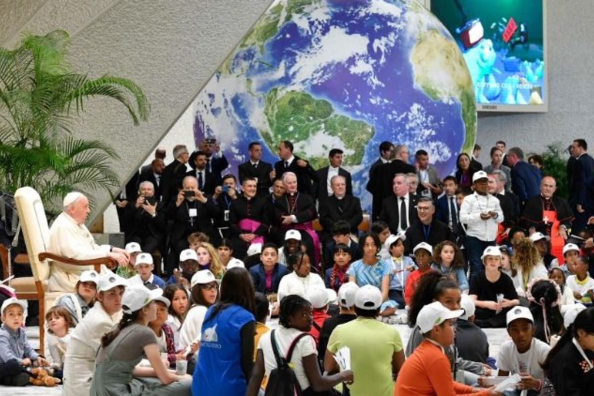 «Життя — це прекрасний Божий дар»: діти з 84 країн приїхали на зустріч із Папою