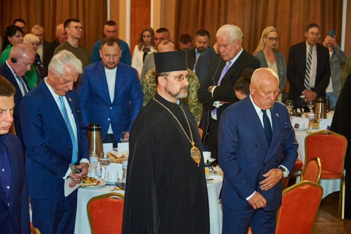 Владика Михаїл Бубній взяв участь у VI Молитовному сніданку Чорного моря в Одесі